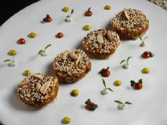 Almond And Amaranth Kebab