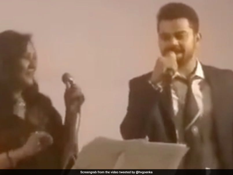 Watch: Harsh Goenka Shares Old Video Of Virat Kohli Singing. Rate His Skills