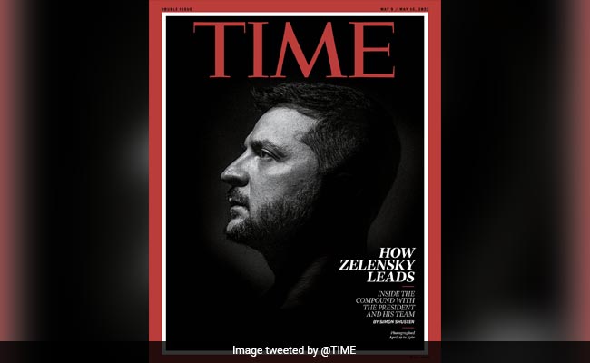 This Is How He Leads: Ukraine's Zelensky Is On Time Magazine's Cover