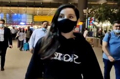 Nora Fatehi's Black Look Is Trendy And Classy Nora Fatehi's Black Look Is Trendy And Classy