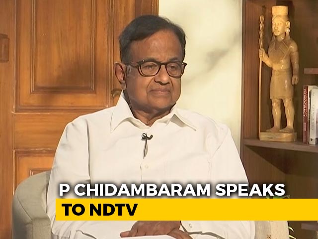 PK Presentation Was All Data, Nothing On Leadership: P Chidambaram To NDTV