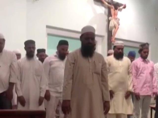Communal Harmony On Display: Muslims Offer Namaz At Holy Cross Church In Nashik
