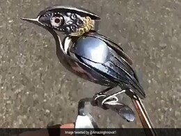 क्या आपने देखा है ऐसा Spoon Art, हुनरबाज ने चम्मच से गढ़ दिया ये खूबसूरत पक्षी क्या आपने देखा है ऐसा Spoon Art, हुनरबाज ने चम्मच से गढ़ दिया ये खूबसूरत पक्षी