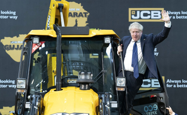 Boris Johnson Slammed By UK MPs Over JCB Factory Trip During India Visit