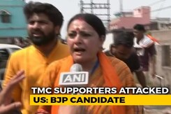 Asansol BJP Candidate Alleges Stones Were Hurdled At Her Car Amid Bypoll Asansol BJP Candidate Alleges Stones Were Hurdled At Her Car Amid Bypoll