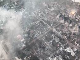 Watch: Ukraine Tank "Snipes" Russian Military Vehicle Through Building Watch: Ukraine Tank "Snipes" Russian Military Vehicle Through Building