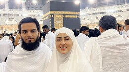 Sana Khan Enjoys This Traditional Arabic Food During Her Pilgrimage To Mecca - See Pic