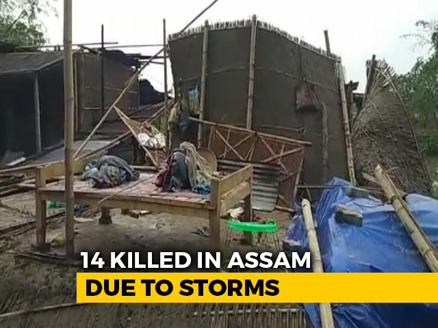 14 Killed In Storm, Lightning In Assam