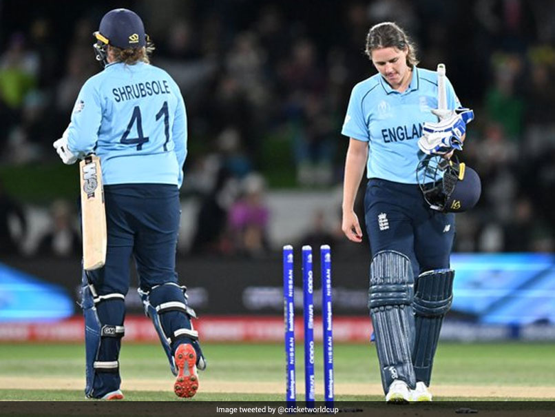 ICC Women's World Cup Final: Twitter Applauds Nat Sciver's Valiant Century vs Australia