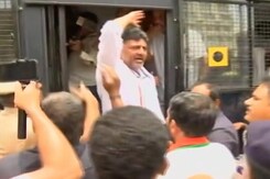 Congress Leaders Protest Against Karnataka Minister Named In Suicide Case, Detained Congress Leaders Protest Against Karnataka Minister Named In Suicide Case, Detained