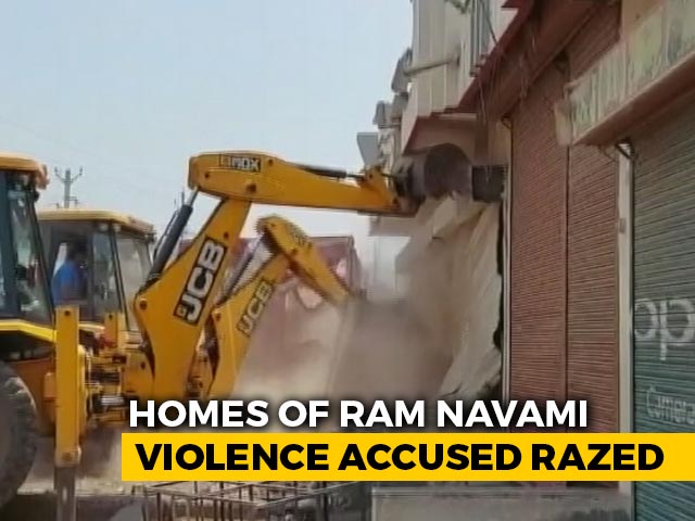 Madhya Pradesh Razes Homes Of Those Who Threw Stones During Ram Navami