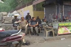 Heavy Police Presence In Delhi's Jahangirpuri After Violence Heavy Police Presence In Delhi's Jahangirpuri After Violence