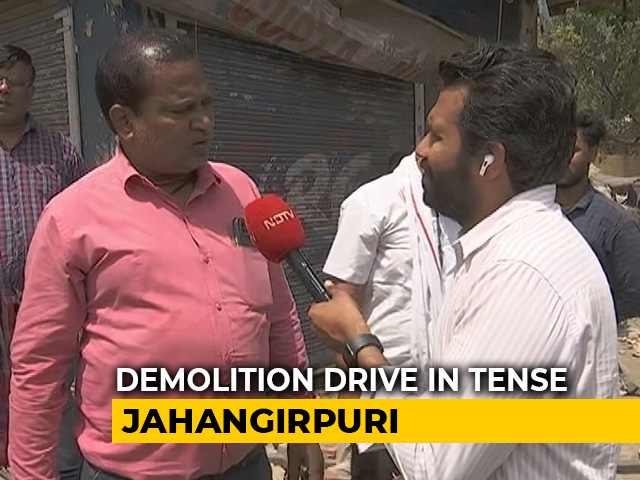 DDA Allotted Me Shop In 1977, They Bulldozed It: Delhi's Jahangirpuri Resident