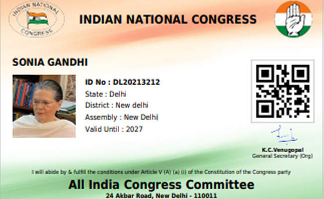 Sonia Gandhi Among Last Congress Leaders To Enrol For Internal Elections