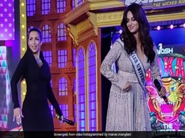 मलाइका अरोड़ा ने मिस यूनिवर्स हरनाज संधू के साथ किया, 'छैंया छैंया' गाने पर डांस, फिर हुआ कुछ ऐसा की लगा लिया गले...  मलाइका अरोड़ा ने मिस यूनिवर्स हरनाज संधू के साथ किया, 'छैंया छैंया' गाने पर डांस, फिर हुआ कुछ ऐसा की लगा लिया गले...