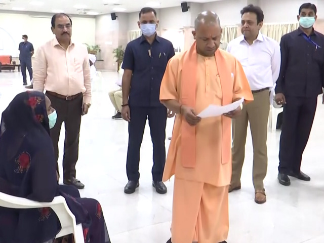Yogi Adityanath Holds 'Janta Darbar' In Lucknow