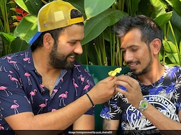 "Your Photos Are More Romantic Than Mine": On Rohit Sharma's Birthday, Yuzvendra Chahal And Ritika Sajdeh's Banter On Instagram Is Pure Gold "Your Photos Are More Romantic Than Mine": On Rohit Sharma's Birthday, Yuzvendra Chahal And Ritika Sajdeh's Banter On Instagram Is Pure Gold