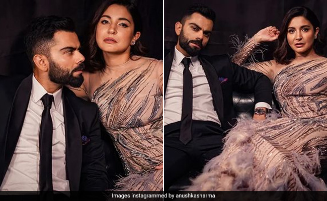 In Their Super Glam Looks, Anushka Sharma And Virat Kohli Certainly Do "Clean Up Well"