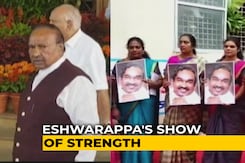 "Will Be Back": Karnataka Minister's Show Of Strength Before He Resigns "Will Be Back": Karnataka Minister's Show Of Strength Before He Resigns