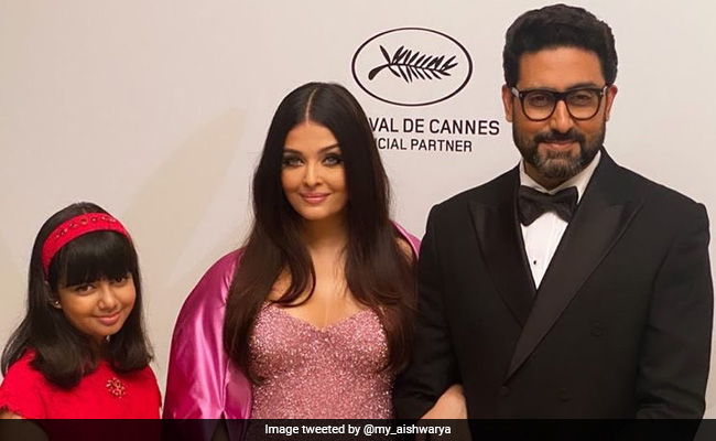 Cannes 2022: Aishwarya Rai Bachchan's Plus Two At Party - Aaradhya And Abhishek