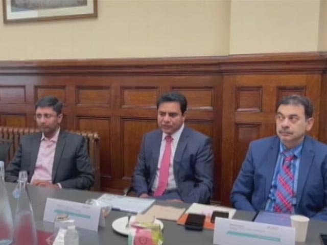 Telangana's Global Investment Pitch: Minister KTR On Way To Davos Via UK