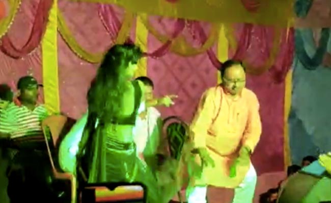 Video Of Nitish Kumar's Party MLA Dancing Triggers "Behave" Warning