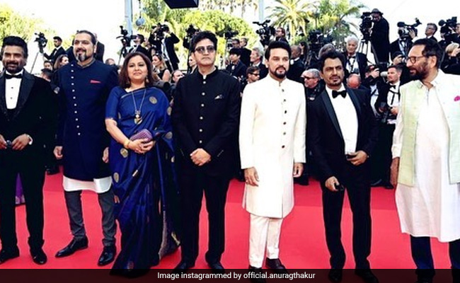 Cannes 2022: Anurag Thakur Walks The Red Carpet With R Madhavan, Nawazuddin Siddiqui And Others