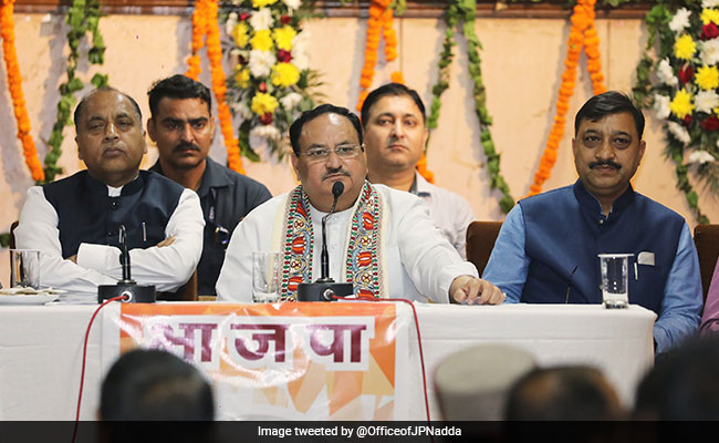 BJP Committed To Make India <i>Vishwa Guru</i>: Party Chief JP Nadda