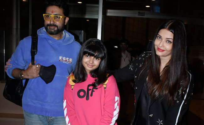 Aishwarya Rai Bachchan Looks Sensational In An All-Black Look At The Airport