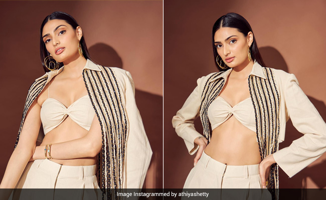 Tassels Take Centre Stage In Today's Episode Of Athiya Shetty's Chic Pantsuits