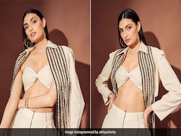 Tassels Take Centre Stage In Today's Episode Of Athiya Shetty's Chic Pantsuits Tassels Take Centre Stage In Today's Episode Of Athiya Shetty's Chic Pantsuits