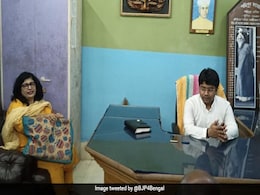 Trinamool MLA Sits On College Principal's Chair In Bengal's Nadia, Sparks Row Trinamool MLA Sits On College Principal's Chair In Bengal's Nadia, Sparks Row