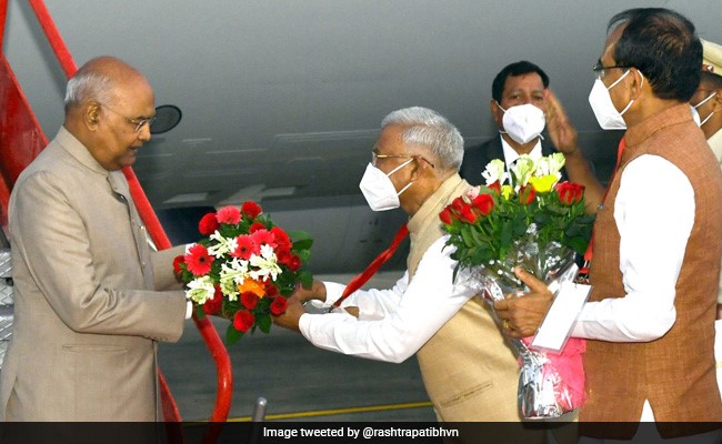 President Ram Nath Kovind Begins 3-Day Madhya Pradesh Visit