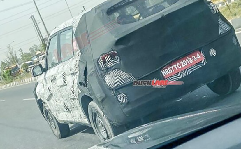 2022 Hyundai Venue Facelift Spotted Testing In India