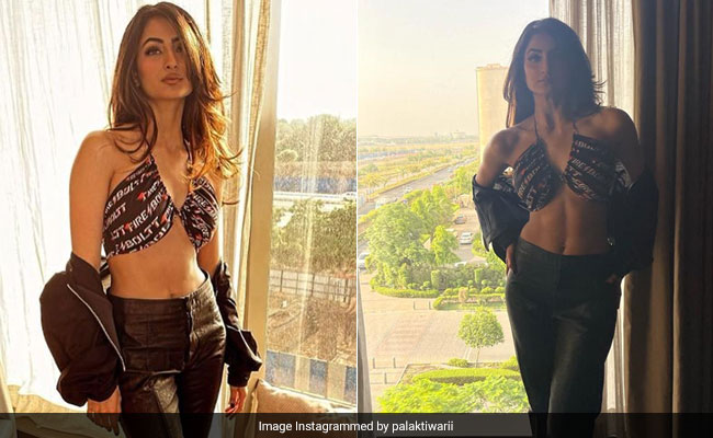 Palak Tiwari Doubles Up As A Snazzy Muse With Her Sporty Side On Point
