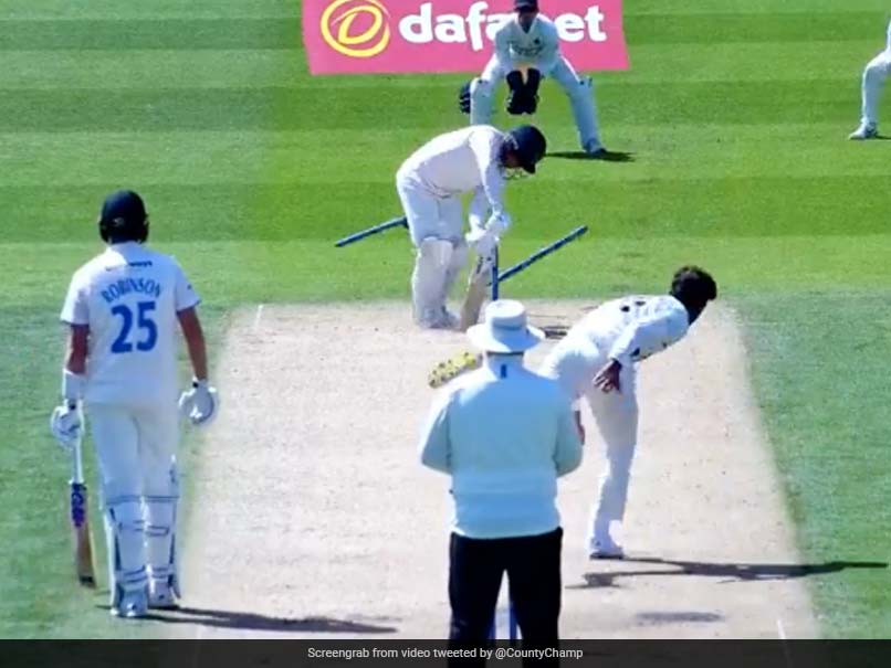 Watch: Middlesex Pacer Shaheen Afridi's Unplayable Yorker You Just Can't Miss In County Championship