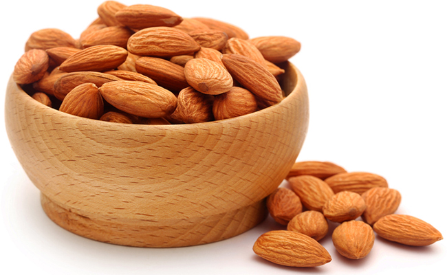 Eat almonds every day for nutritional support during menopause