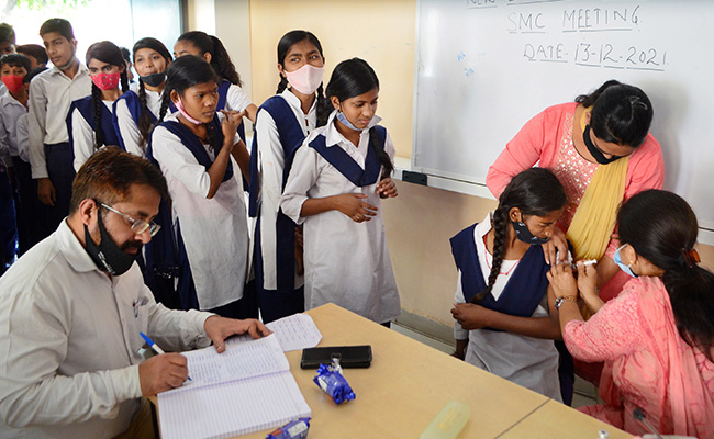 Over 80% Of 15-18 Age Group Has Got 1st Dose Of Covid Vaccine: Health Minister