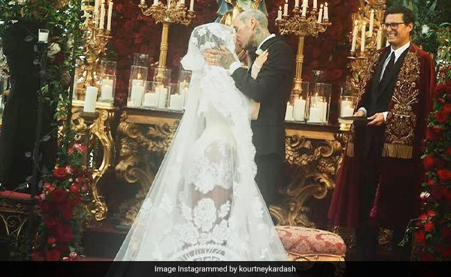 Inside Kourtney Kardashian And Travis Barker's Italian Wedding. See Pics