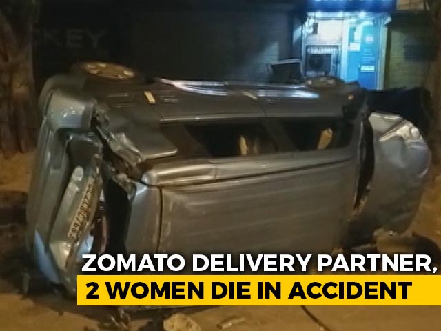 Zomato Delivery Exec Among 3 Dead After Grisly Car-Bike Crash In Delhi