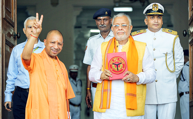 Rs 6.15 Lakh Crore Budget Tabled In UP Assembly