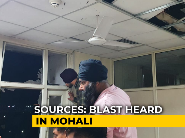 Blast Outside Punjab Police's Intelligence Headquarters In Mohali