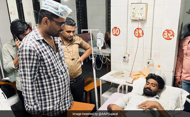 Arvind Kejriwal Claims BJP Men Beat Up AAP Gujarat Workers, Shares Video