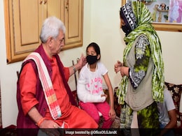 Jammu And Kashmir Lt Governor Visits Family Of TV Actor, Constable Killed In Terror Attack Jammu And Kashmir Lt Governor Visits Family Of TV Actor, Constable Killed In Terror Attack