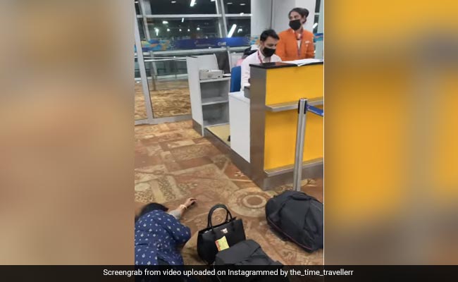 On Camera, Woman Has Panic Attack After Denied Boarding, Air India Reacts