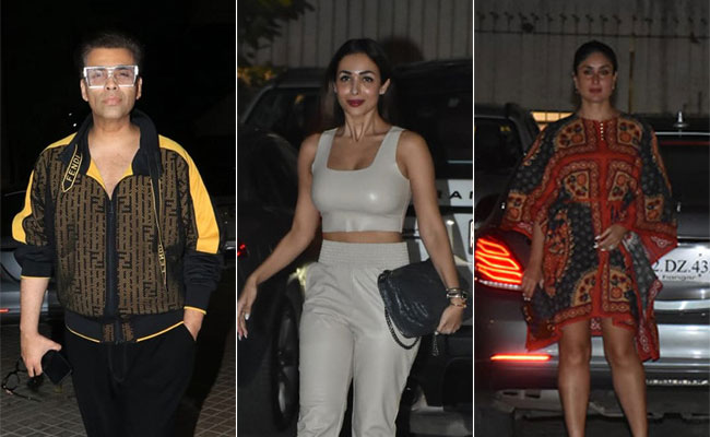 Pics From Kareena Kapoor, Malaika Arora And Karan Johar's Get-Together With Friends