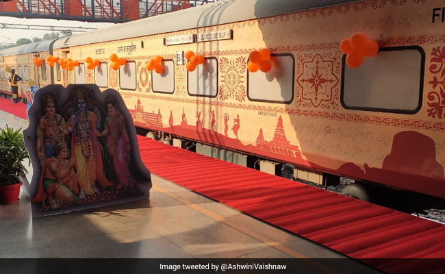 Shri Ramayana Yatra: 1st Bharat Gaurav Train Arrives In Nepal's Janakpur
