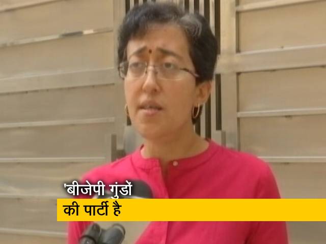 AAP नेता आतिशी ने कहा- पंजाब पुलिस के पास कोई चारा नहीं था