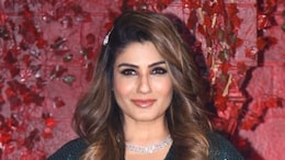 Raveena Tandon Rang In Her 49th Birthday With Delicious Chocolate Cake - See Pic