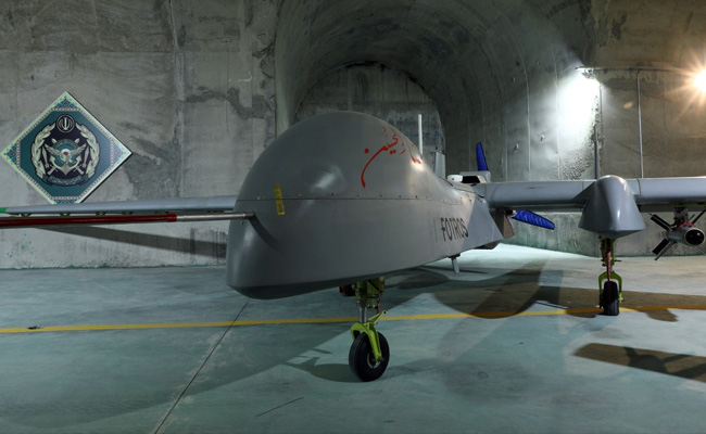 Iran Unveils Underground Drone Base At Undisclosed Location